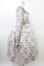 画像3: Melody BasKet / Rose Princessブラウスワンピース L ピンク H-26-03-17-1021-LO-OP-KB-ZH (3)