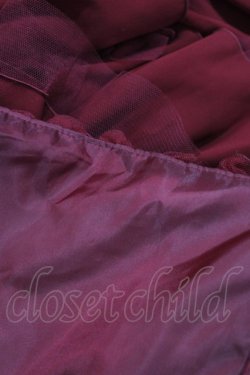 画像6: Vallee lys / ノネットジャンパースカート  ワイン H-26-03-17-1022-GO-OP-AK-ZH