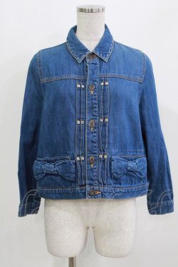 画像1: Candy Stripper / LOVELESS DENIM JACKET 2 ブルー H-26-03-18-031-PU-JA-KB-ZH