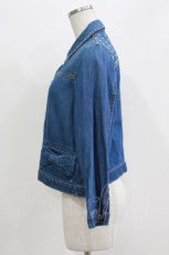 画像2: Candy Stripper / LOVELESS DENIM JACKET 2 ブルー H-26-03-18-031-PU-JA-KB-ZH (2)