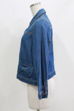 画像2: Candy Stripper / LOVELESS DENIM JACKET 2 ブルー H-26-03-18-031-PU-JA-KB-ZH