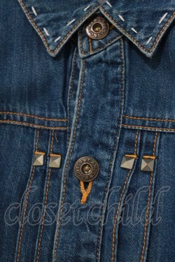 画像4: Candy Stripper / LOVELESS DENIM JACKET 2 ブルー H-26-03-18-031-PU-JA-KB-ZH