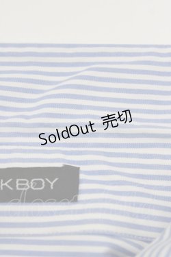 画像5: MILKBOY / ヘンゼルAndグレーテルシャツ  ストライプ(サックス) H-26-03-18-038-MB-BL-KB-ZH