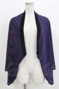Qutie Frash / ポンチョカーデ  パープル H-26-03-18-040-QU-TO-KB-ZH