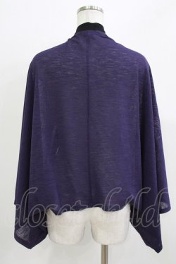 画像3: Qutie Frash / ポンチョカーデ  パープル H-26-03-18-040-QU-TO-KB-ZH