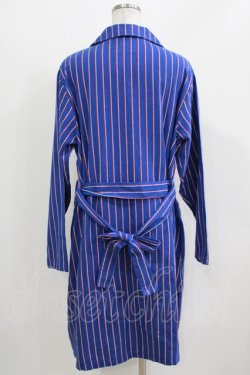 画像3: Drug Honey / ストライプロングジャケット  青 H-26-03-18-041-PU-JA-KB-ZH