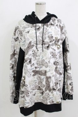 画像1: MILKBOY / KILL IT SOFTLY HOODIE  モノトーン×クロ H-26-03-18-047-MB-TO-KB-ZH