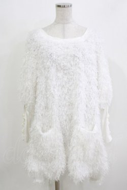 画像1: Qutie Frash / パフスリーブチュニック  白 H-26-03-18-048-QU-OP-KB-ZH