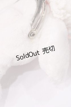 画像3: BABY,THE STARS SHINE BRIGHT / うさくみゃガマ口ミニ  オフ白 H-26-03-18-1038-BA-ZA-NS-ZH