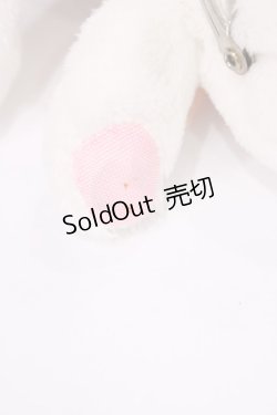 画像4: BABY,THE STARS SHINE BRIGHT / うさくみゃガマ口ミニ  オフ白 H-26-03-18-1038-BA-ZA-NS-ZH