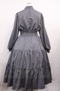 画像2: m petit by misako / AM*レースティアードワンピース L グレー H-26-03-18-1007-LO-OP-NS-ZH