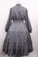 画像2: m petit by misako / AM*レースティアードワンピース L グレー H-26-03-18-1007-LO-OP-NS-ZH (2)