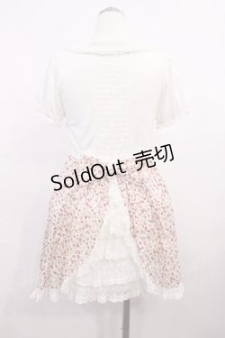 画像2: LIZ LISA / ドッキング花柄チュールワンピース Free オフ H-26-03-18-1015-LO-OP-NS-ZH