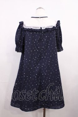 画像2: Secret Honey / ヨークチュールハート柄ワンピース Free ネイビー H-26-03-18-1016-CA-OP-NS-ZH