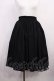 画像1: Amavel / オーガンジースカート Free ブラック H-26-03-18-1017-CA-SK-NS-ZH (1)
