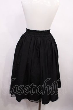 画像2: Amavel / オーガンジースカート Free ブラック H-26-03-18-1017-CA-SK-NS-ZH