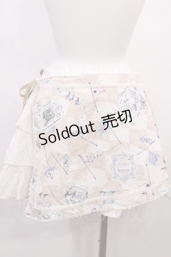 画像2: ALICE and the PIRATES / ALICE'S NEVER VOYAGE柄スカート Free ベージュ H-26-03-18-1020-PA-SK-NS-ZH