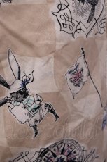 画像4: ALICE and the PIRATES / ALICE'S NEVER VOYAGE柄スカート Free ベージュ H-26-03-18-1020-PA-SK-NS-ZH (4)