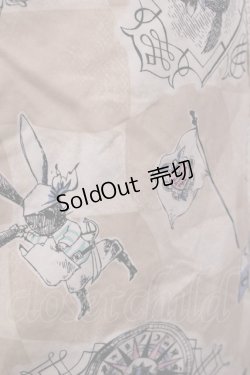 画像4: ALICE and the PIRATES / ALICE'S NEVER VOYAGE柄スカート Free ベージュ H-26-03-18-1020-PA-SK-NS-ZH