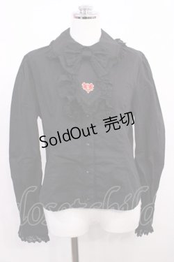 画像1: BABY,THE STARS SHINE BRIGHT / メアリーブラウス Free ブラック H-26-03-18-1027-BA-BL-NS-ZH