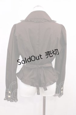 画像2: Innocent World / クッキーボタンブラウス L ショコラ H-26-03-18-1028-IW-BL-NS-ZH