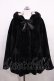 画像1: Honey Cinnamon / うさ耳ファーコート Free ブラック H-26-03-18-1034-LO-CO-NS-ZH (1)