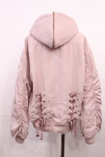 画像2: LIZ LISA / 2WAYファーフード中綿ブルゾン Free ピンク H-26-03-18-1035-LO-CO-NS-ZH (2)
