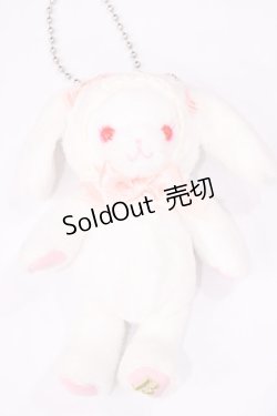 画像1: BABY,THE STARS SHINE BRIGHT / うさくみゃガマ口ミニ  オフ白 H-26-03-18-1038-BA-ZA-NS-ZH