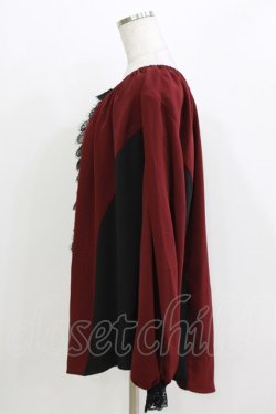 画像2: Qutie Frash / バルーンブラウス  ワイン H-26-03-18-050-QU-BL-KB-ZH