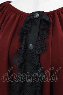 画像4: Qutie Frash / バルーンブラウス  ワイン H-26-03-18-050-QU-BL-KB-ZH