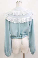 画像3: LAND by MILK BOY / SEE THRU COLLAR   ブルー H-26-03-18-051-0-BL-KB-ZH (3)