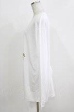 画像2: meltyglow / プリントロングトップス XL 白 H-26-03-18-052-PU-TO-KB-ZH (2)