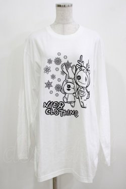 画像1: NieR Clothing / COTTON LONG CUTSEW XL 白 H-26-03-18-053-PU-TO-KB-ZH