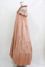 画像2: Katie / COVEN tiered dress  オレンジベージュ H-26-03-18-004-LO-OP-KB-ZH (2)