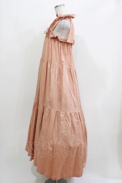 画像2: Katie / COVEN tiered dress  オレンジベージュ H-26-03-18-004-LO-OP-KB-ZH