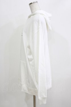 画像2: NieR Clothing / プリントPULLOVER PARKA 2XL 白 H-26-03-18-055-PU-TO-KB-ZH