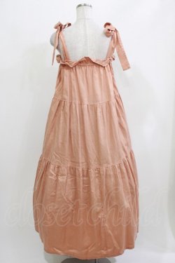 画像3: Katie / COVEN tiered dress  オレンジベージュ H-26-03-18-004-LO-OP-KB-ZH