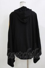 画像3: NieR Clothing / 着物風袖ORANGE LINE ZIP OUTER  黒 H-26-03-18-058-PU-TO-KB-ZH (3)