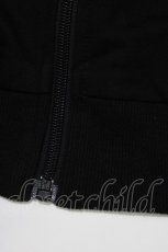 画像4: NieR Clothing / 着物風袖ORANGE LINE ZIP OUTER  黒 H-26-03-18-058-PU-TO-KB-ZH (4)