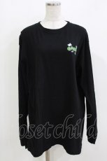 画像1: Candy Stripper / 8bit　L/S TEE  黒 H-26-03-18-060-PU-TO-KB-ZH (1)
