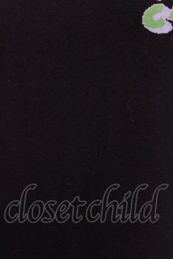 画像4: Candy Stripper / 8bit　L/S TEE  黒 H-26-03-18-060-PU-TO-KB-ZH