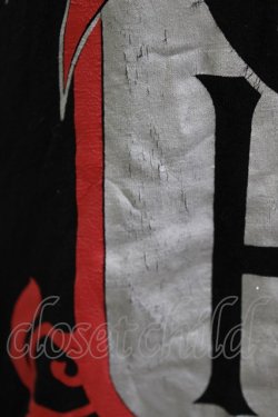 画像5: NAOTO SEVEN / プリントカットソー  黒 H-26-03-18-061-HN-TO-KB-ZH