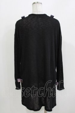 画像3: gouk / リボン付きボレロ  黒 H-26-03-18-062-GO-TO-KB-ZH