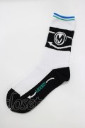 MILKBOY / Arrow socks  白×黒 H-26-03-18-077-MB-ZA-KB-ZH