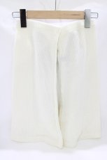 画像2: MILK / Wrap Ribbonレッグウォーマー  白 H-26-03-18-079-ML-ZA-KB-ZH (2)