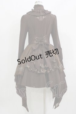 画像3: OZZ ANGELO / Rose Perfumeワンピース  ブラウン H-26-03-18-001-OO-OP-KB-ZH