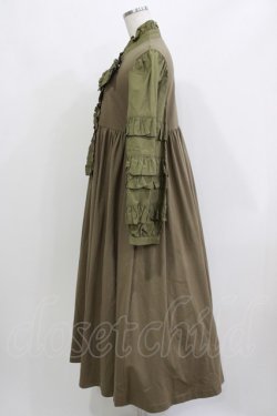 画像2: Candy Stripper / ADDICTED TO YOU DRESS  カーキ H-26-03-18-006-PU-OP-KB-ZH