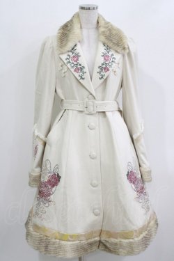 画像1: Ozz oneste / 雪化憧コート  アイボリー H-26-03-18-009-OO-CO-KB-ZH