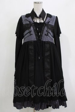 画像1: Ozz oneste / Fairy tale Roseワンピース  ブラック H-26-03-18-011-OO-OP-KB-ZH