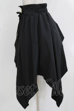 画像2: NieR Clothing / イレギュラースカート  ブラック H-26-03-18-014-PU-SK-KB-ZH